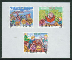 Suisse// Schweiz // Switzerland // Pro-Juventute //  Série Pro-Juventute Oblitérée 2014 - Used Stamps