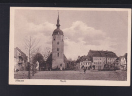 Dt. Reich AK Lübben Markt  1916 - Lübben