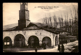 ALBANIE - KORCE - CORRITZA - KORYTZA - PLACE DU MARCHE - VOIR ETAT - Albanien