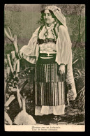 ALBANIE - TYPE DE FEMME - Albanië