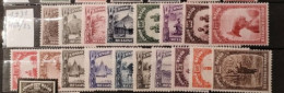 Congo Belge - 168/183 - Indigènes & Paysages - 1931 - MNH - Nuevos