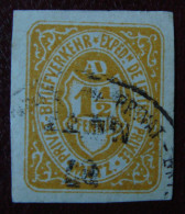 Allemagne - Alsace-Lorraine - Timbre De La Poste Privée De La Ville De Metz - 1½ Pfennig ND Oblitéré - TTB - Correos Privados & Locales