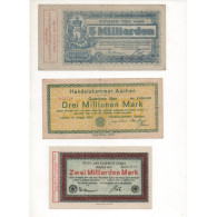 NOTGELD - AACHEN - 6 Different Notes - 1923 (A009) - [11] Emissions Locales