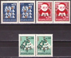 Yugoslavia 1966 - New Year II - Mi 1197-1199 - MNH**VF - Nuovi