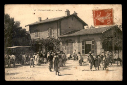 ALGERIE - TIZI-OUZOU - LA GARE DE CHEMIN DE FER - VOIR ETAT - Tizi Ouzou