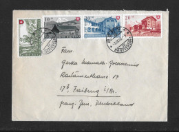 1948 ARBEIT UND SCHWEIZER HAUS III  ► Satzbrief Von Bern Nach Freiburg/DE - Covers & Documents