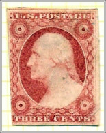 USA 1851 George Washington, 3c  Used - Used Stamps