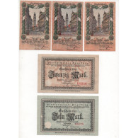 NOTGELD - ALLSTEDT - 8 Different Notes - Serie & VARIANTE - 1918 (A027) - [11] Emissions Locales