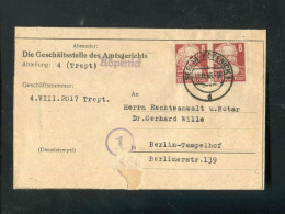 "SBZ" 1948, Mi. 214 MeF Auf Faltbrief Ortsverkehr "BERLIN", Mit Inhalt (A2008) - Cartas & Documentos