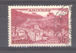 Andorre   :  Yv  152  (o) - Oblitérés