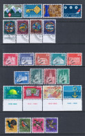 Switzerland 1968 Complete Year Set - Used (CTO) - 25 Stamps (please See Description) - Usati