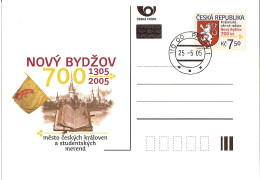 CDV 98 Czech Republic Novy Bydzov Town Anniversary 2005 Neu Bidschow Lion - Sonstige & Ohne Zuordnung