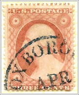 USA 1851 George Washington, 3c  Used - Used Stamps