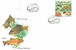 Year 2024 -  EUROPA CEPT, Aquatic Fauna And Flora - FDC