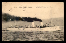 BATEAUX DE GUERRE - CROISEUR DE 1ERE CLASSE "LE GALILEE", MARINE FRANCAISE - Warships