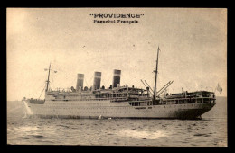 PAQUEBOTS - LE "PROVIDENCE" PAQUEBOT FRANCAIS - Passagiersschepen