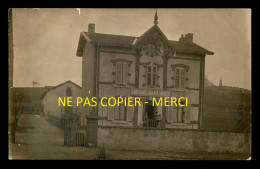 BATEAUX - PENICHE - CANAL - MAISON DE LA COMPAGNIE DE HALAGE DU NORD-EST - CARTE PHOTO ORIGINALE - Hausboote