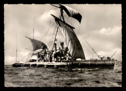 VOILIER - LE RADEAU DE L'EXPEDITION DU KON-TIKI - Sailing Vessels