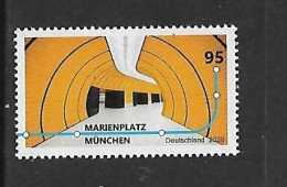 ALLEMAGNE-RFA 2020 TRAINS-METRO DE MUNICH   YVERT N°3315 NEUF MNH** - Trains