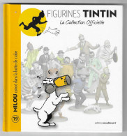 10 LV -   LIVRE -  FIGURINES TINTIN - N° 19 - MILOU Coincé Dans La Boîte De Crabe (éditions MOULINSART) - Tintin