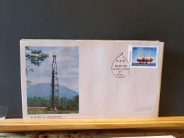 107/279B  FDC INDIA - Oil