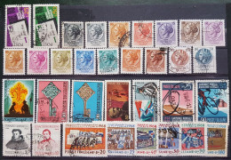 Italia 1968 - Lot De 39 Timbres Oblitérés - Serie Di 29 Francoboli Usati - 1961-70: Marcophilie