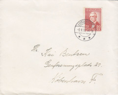 Denmark Deluxe Brotype IIc LUNDERSKOV 1948 Cover Brief Lettre I. C. Jacobsen, Brewer, Founder Of Carlsberg - Covers & Documents