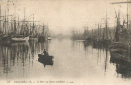 CPA Carte Postale 1905  DUNKERQUE 59  Le Port Au Soleil Couchant - Dunkerque