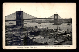 ETATS-UNIS - NEW YORK - BROOKLYN BRIDGE - Andere & Zonder Classificatie