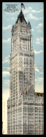 ETATS-UNIS - NEW YORK - WOOL WORTH BUILDING - CARTE TRIPLE - Other & Unclassified