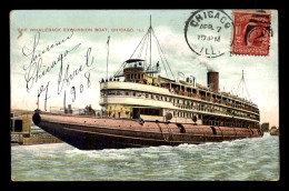 ETATS-UNIS - CHICAGO - THE WHALEBACK EXCURSION BOAT - Other & Unclassified