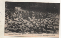 08. CPA - MEZIERES - Occupation Allemande - Le Kronprinz Harangue Les Boys-scouts - Juin 1918 - - Scoutismo