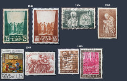 Poste Vaticane 1942 à 2000 - Lot De 13 Timbres Oblitérés - Serie Di 13 Francoboli Usati - Gebruikt