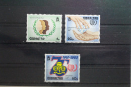 Gibraltar 497-499 Postfrisch #UR631 - Gibilterra