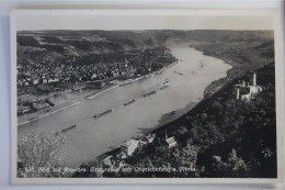 AK Kapellen Stolzenfels Und Oberlahnstein Am Rhein 1938 Gebraucht #PJ353 - Other & Unclassified