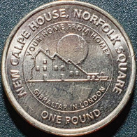 Gibraltar 1 Pound, 2018 New Kalpe House UC125 - Gibilterra