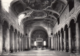 CARTOLINA  C13 ROMA,LAZIO-CHIESA DI S. PIETRO IN VINCOLI (BAS. EUDOSSIANA 442)-STORIA,MEMORIA,BELLA ITALIA,NON VIAGGIATA - Iglesias