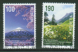 Suisse /Schweiz/Svizzera/Switzerland  // 2014 // 150 Ans Des Relations Japon- Suisses No. 1491-1492 - Used Stamps