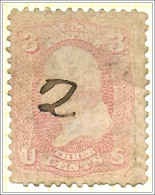 USA 1861 3c Washington Used. - Usati