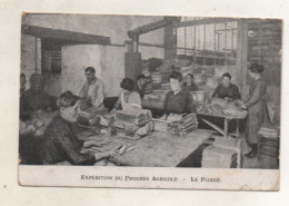 CPA - Salle De Pliage De L'expédition Du Journal Progrès Agricole -  1928 - Au Verso Information - - Autres & Non Classés