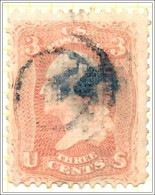 USA 1861 3c Washington Used. - Usados