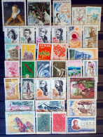 Lot  34 Timbres De 1972  N°1702 à 1736 - Unused Stamps