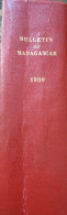 Madagascar BULLETIN DE MADAGASCAR 1950 Complet Janv à Dec , Relier Couvertures Conservées - History