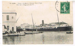 34  SETE CETTE LE MARSA COURRIER D ALGER  1909 - Sete (Cette)