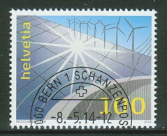 Suisse /Schweiz/Svizzera/Switzerland  // 2014 // Energie Renouvelable No. 1507 - Used Stamps