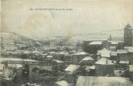 Top Promotion 2 Cpa 87 EYMOUTIERS. Sous La Neige Et Usine électrique 1921-18 - Eymoutiers