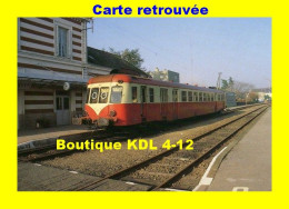 AL 122 - Autorail X 2400 En Gare - PONTIVY - Morbihan - SNCF - Gares - Avec Trains