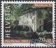 2002 Schweiz Pro Patria, Bruzzelle TI ⵙ Zum:CH B277, Mi:CH 1791, Yt:CH 1715 - Usati