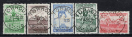 BELGIE: COB 827/831 GESTEMPELD. - Used Stamps