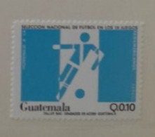 GUATEMALA 1987 MNH**  FOOTBALL FUSSBALL SOCCER CALCIO VOETBAL FUTBOL FUTEBOL FOOT FOTBAL - Ungebraucht